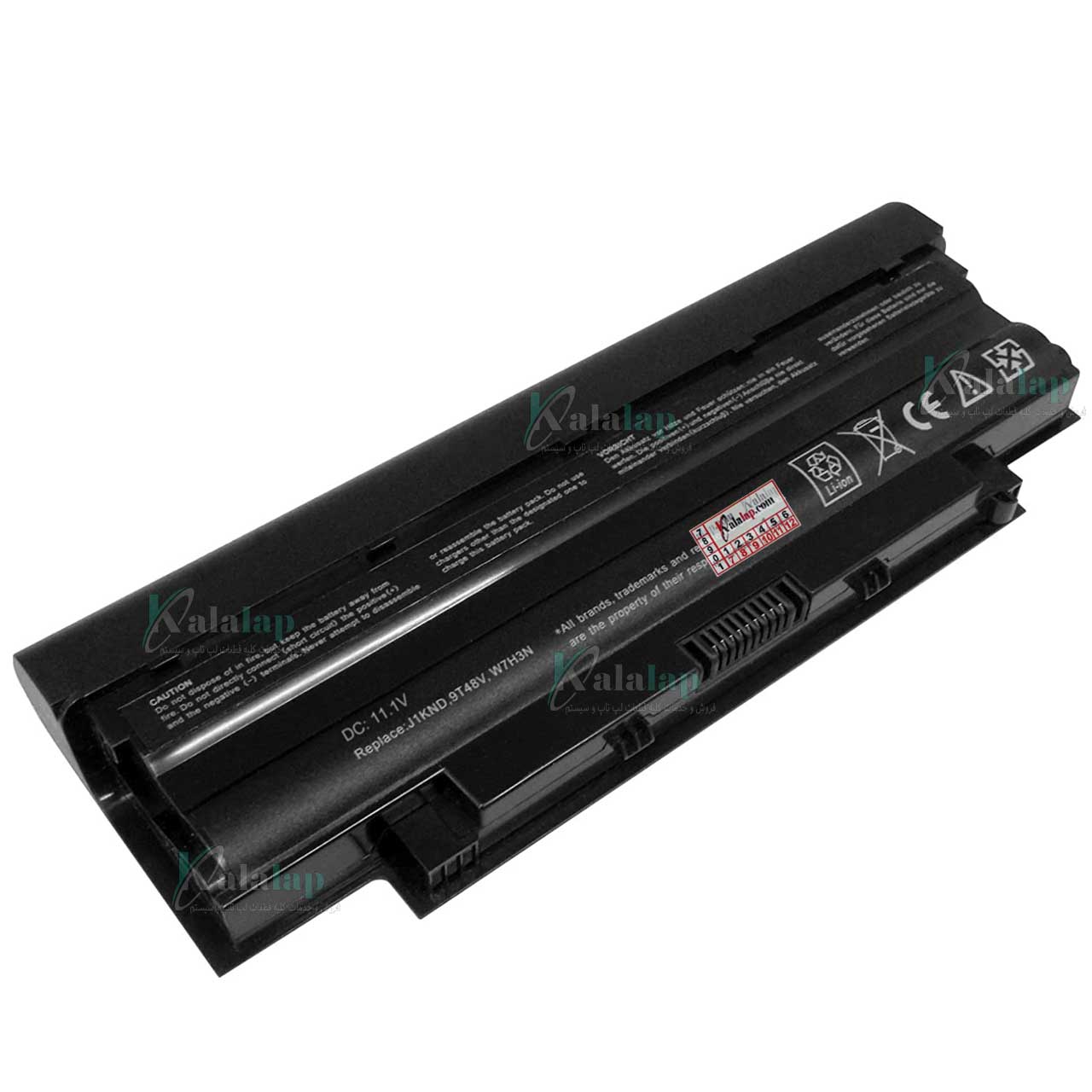 باتری 9 سلولی برای لپ تاپ دل Dell Inspiron 5010