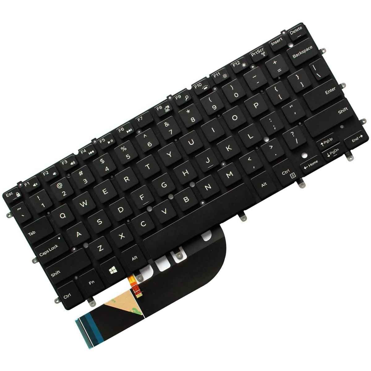 کیبورد لپ تاپ دل Keyboard DELL XPS 13 9343 9350 9360